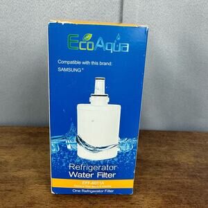 New in Box EcoAqua Replacement Refrigerator Water Filter Samsung EFF-6011A